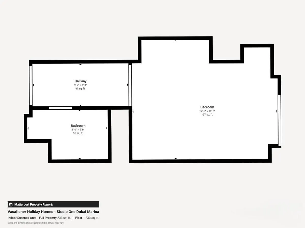 Apartment Studio One Tower - Cosy Studio In Dubai Marina